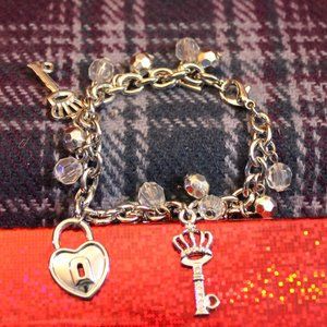 NIP Key to My Heart Charm Bracelet